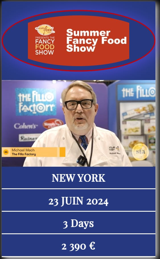 Participation au Fancy Food Show à New York - Stand "Best Olive Oils Store" Partner