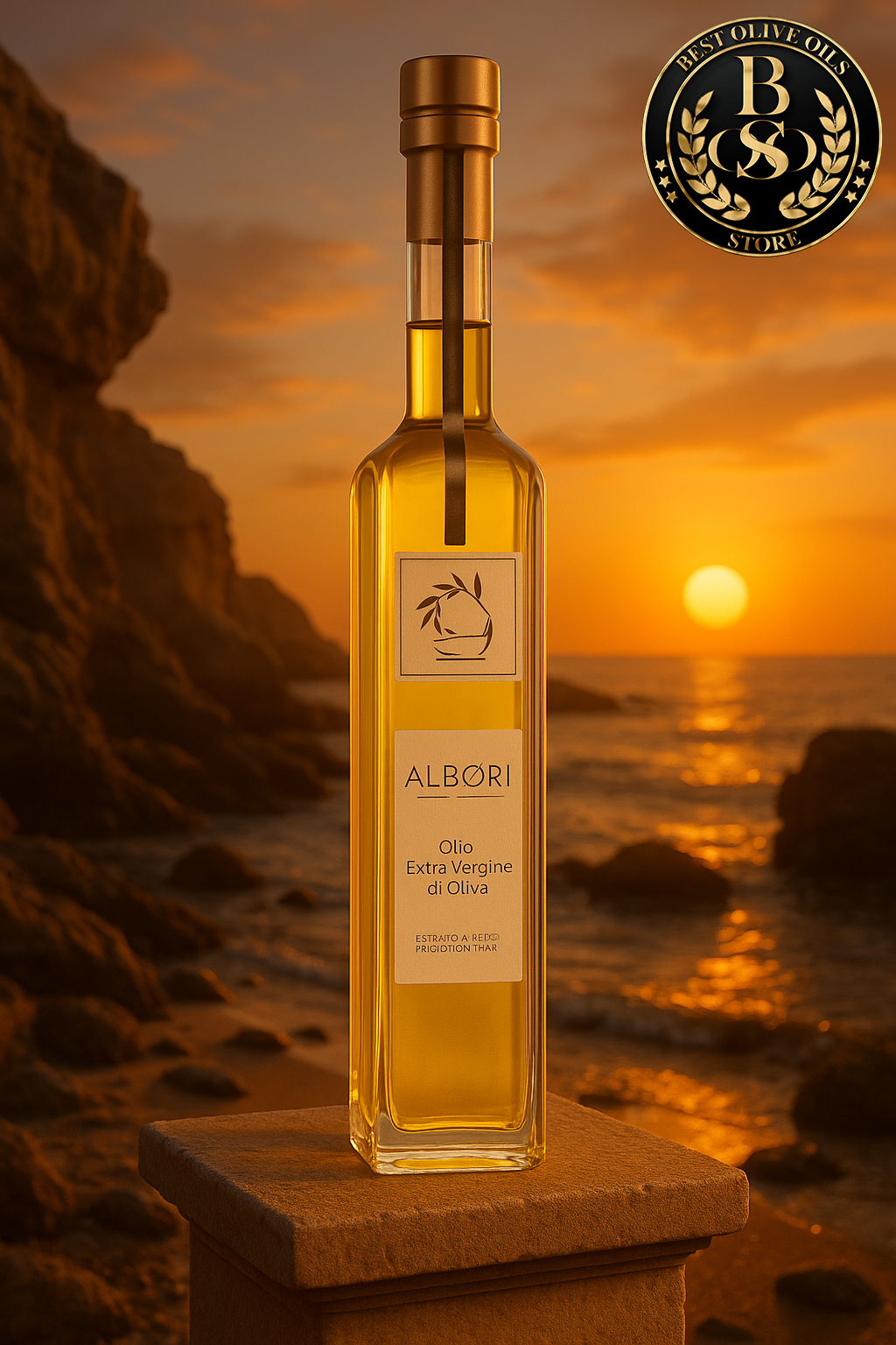 Albori Grand Cru – Extra Virgin Olive Oil – Italie – 500 ml :