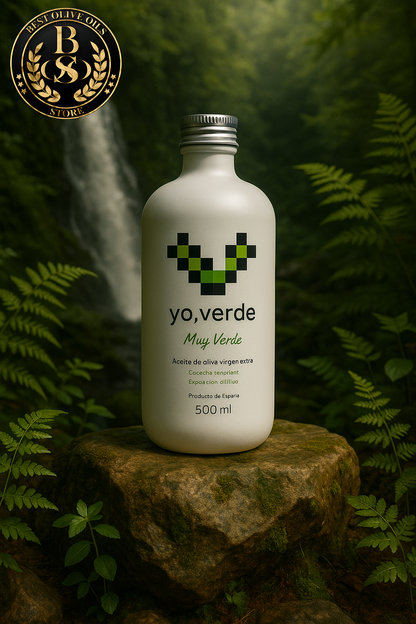Aceite YO, VERDE – Organic Extra Virgin Olive Oil – Spain – 500 ml