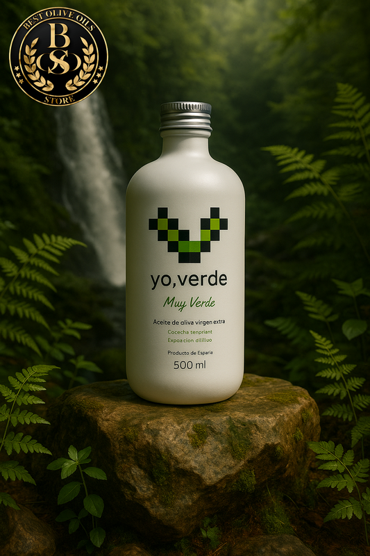 Aceite YO, VERDE – Organic Extra Virgin Olive Oil – Spain – 500 ml