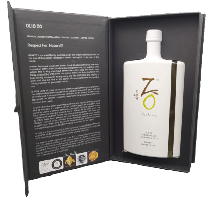 OLIO ZO – Organic Extra Virgin Olive Oil – Cyprus – 500 ml