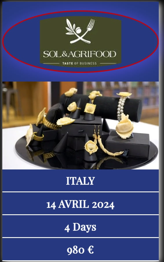 Participation à Sol & Agrifood en Italie - Stands "Best Olive Oils Store" et "Best Olive Oils Italy" partner